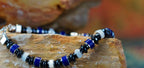 Lapis Lazuli and Mother of Pearl Bracelet