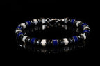 Lapis Lazuli and Mother of Pearl Bracelet